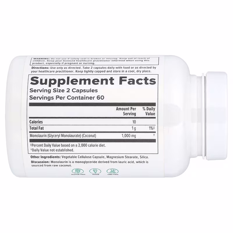Monolaurin - jačanje imuniteta (500 mg per Capsule) - Slika 2