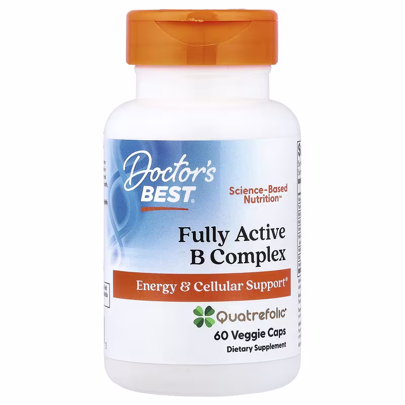Fully Active B Complex with Quatrefolic®
